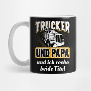 Trucker und Papa Mug